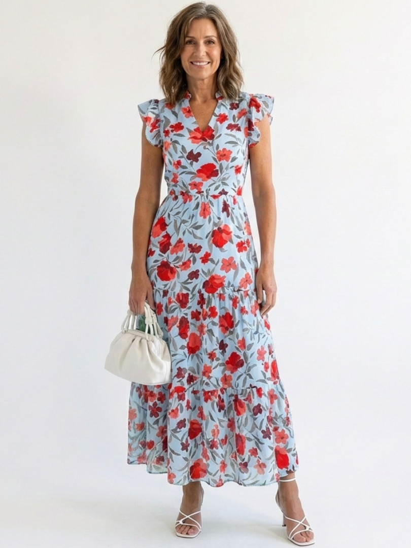 Camille | Pantaloni larghi in misto cotone e lino