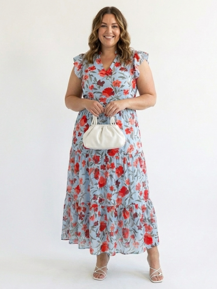 Camille | Pantaloni larghi in misto cotone e lino